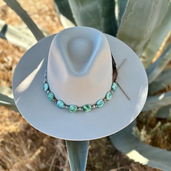 Green Angeline Desert Glow Hat Band - Picture 6 of 9